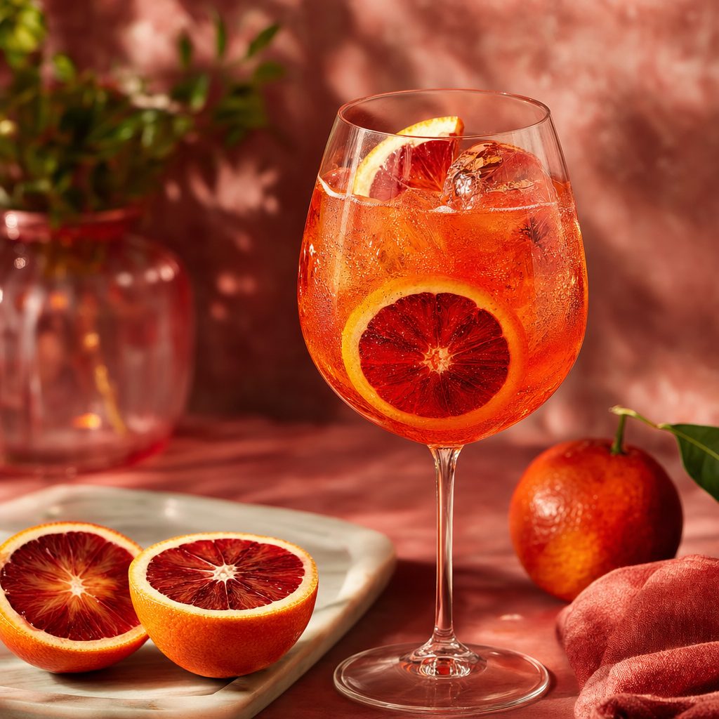 Blood Orange Spritz